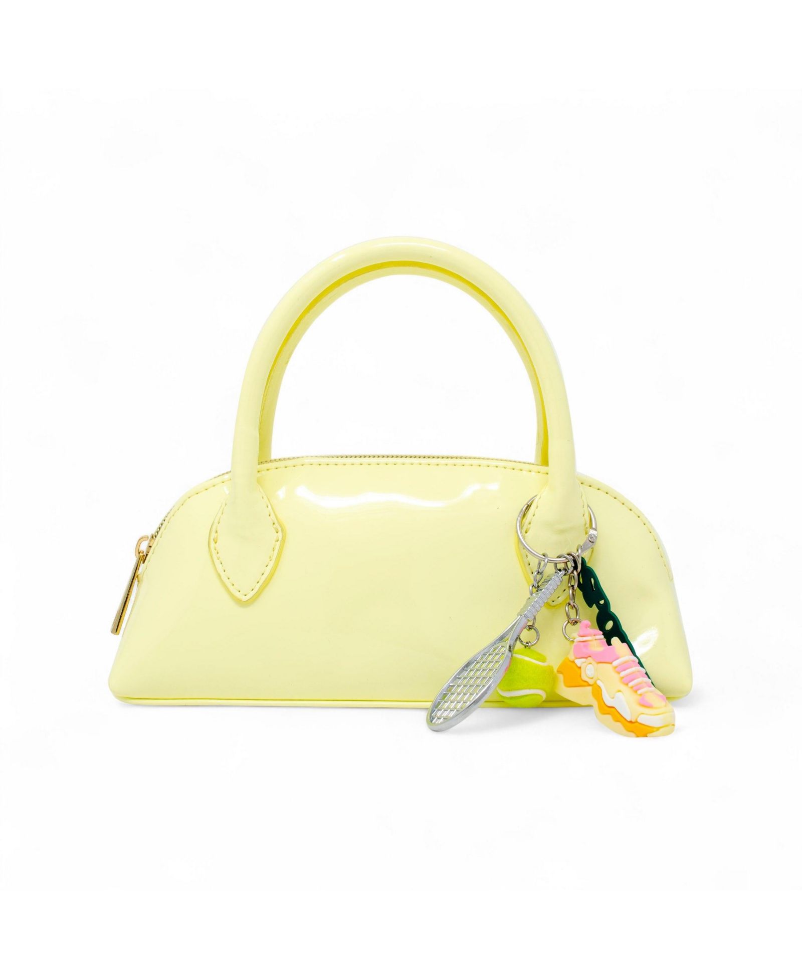 ZOMI GEMS Girls Sporty Charm Top Handle Bag, Yellow