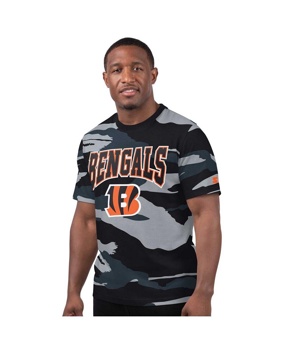 Starter Мужская серая футболка Cincinnati Bengals Thursday Night Gridiron