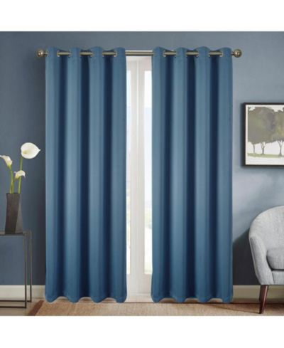 Штора Olivia Gray Anchorage Blackout Single Grommet 54x63"