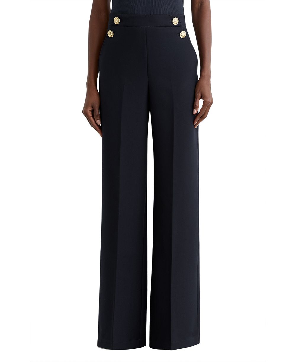 Женские брюки REISS Wide-Leg с пуговицами