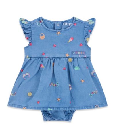 Детское платье-боди GUESS Baby Girls' Chambray