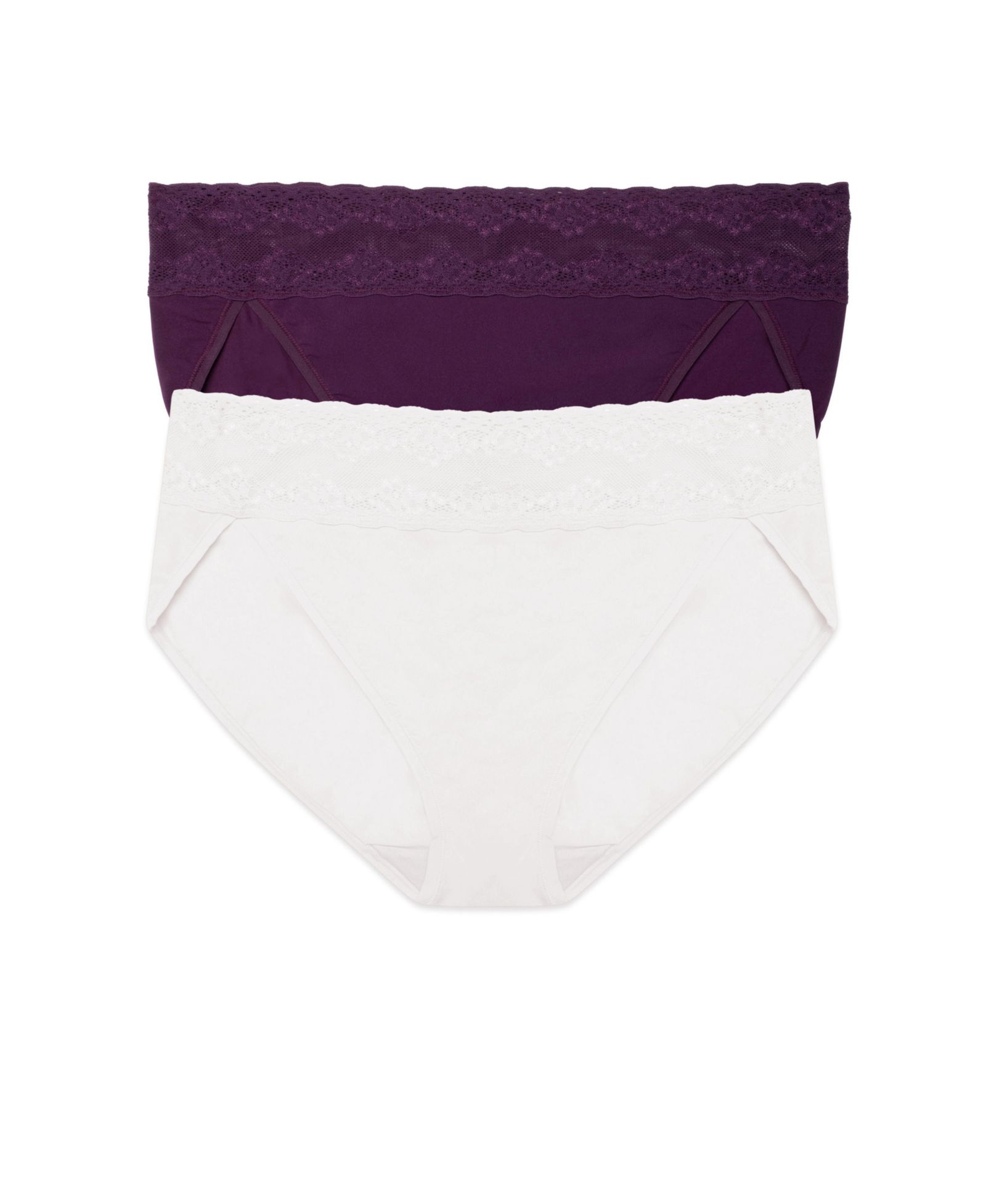 Natori Women's Bliss Perfection One French Cut Brief 2-Pack