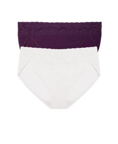 Natori женские Bliss Perfection One французские трусики с полным покрытием 2 упаковки