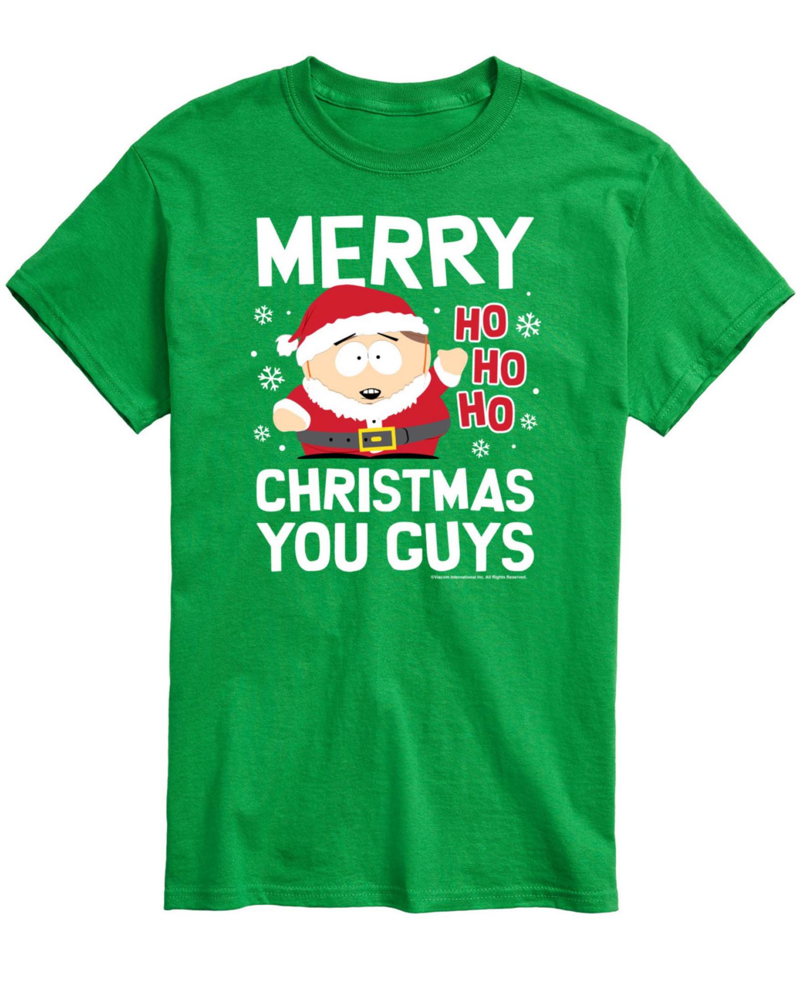 AIRWAVES Men's South Park Merry Christmas Graphic Classic-Fit T-Shirt