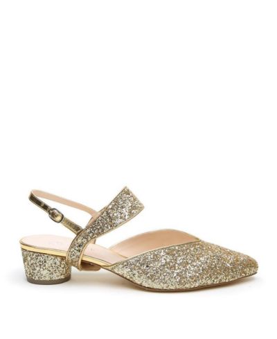 Alterre Women's Gatsby Glitter Elsie Customizable V Slide