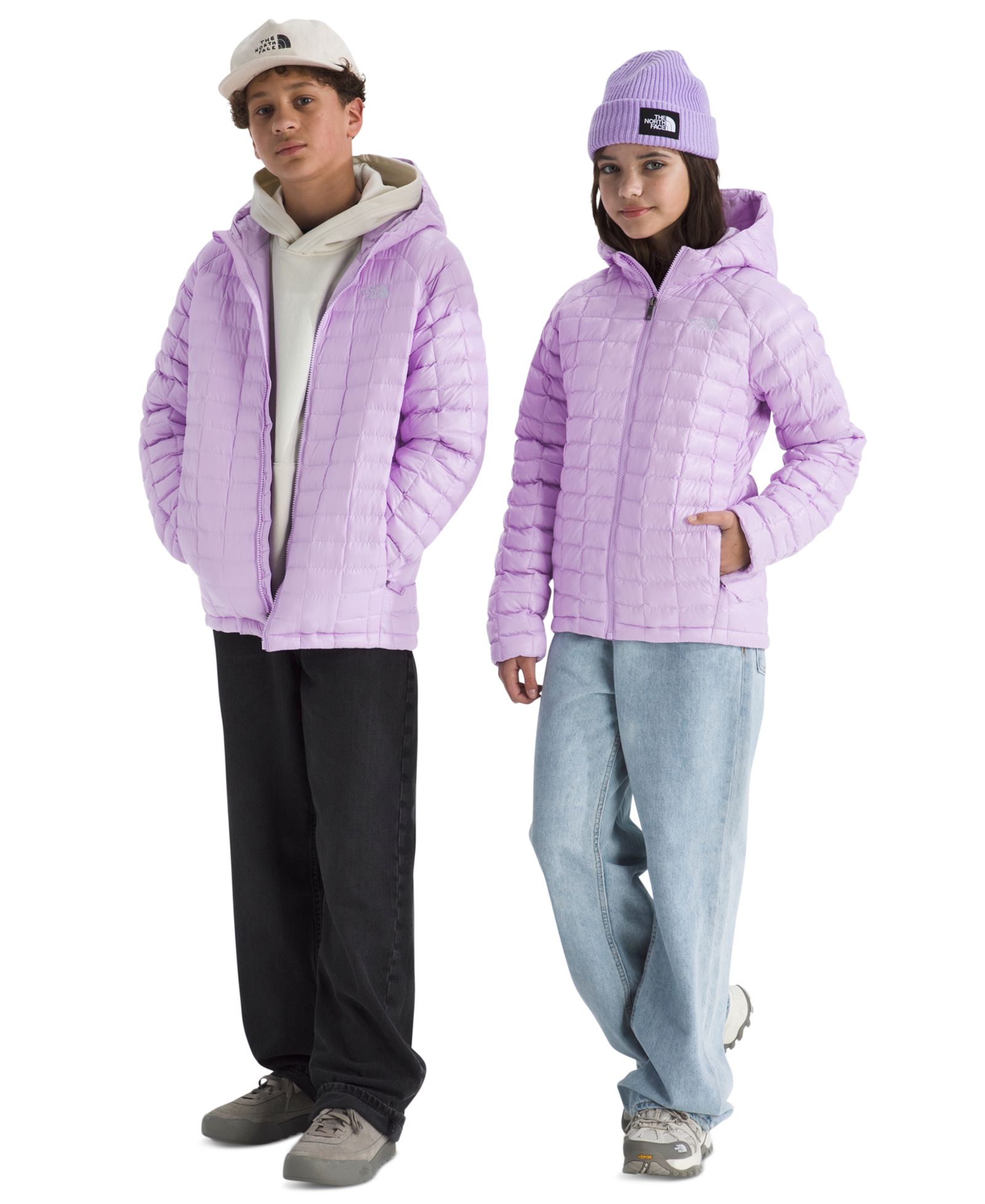Куртка с капюшоном на молнии The North Face для мальчиков и девочек