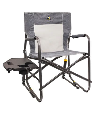 Раскладной шезлонг GCI Freestyle Rocker с боковым столиком