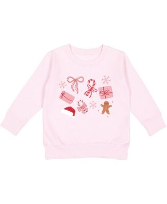 Sweet Wink толстовка с рождественским принтом для девочек-малышек (2T–5T)