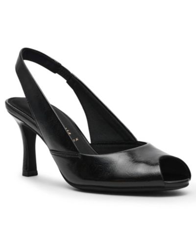 Женские туфли Anne Klein Jovi Peep Toe Slingback Pumps