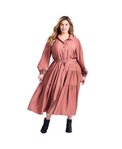 Женское платье Avenue Marianne многослойное Plus Size
