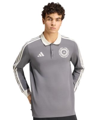 adidas Men's Mercedes F1 Silver Arrow Polo shirt