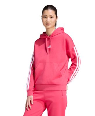adidas Women's Essentials 3-Stripes Fleece Hoodie