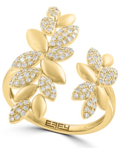EFFY Collection кольцо с бриллиантами (1/3 ct. t.w.) в 14k желтом золоте
