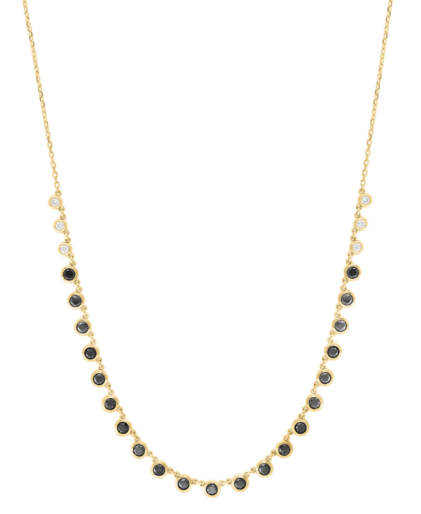 Бриллиантовое ожерелье EFFY Collection из 14k желтого золота