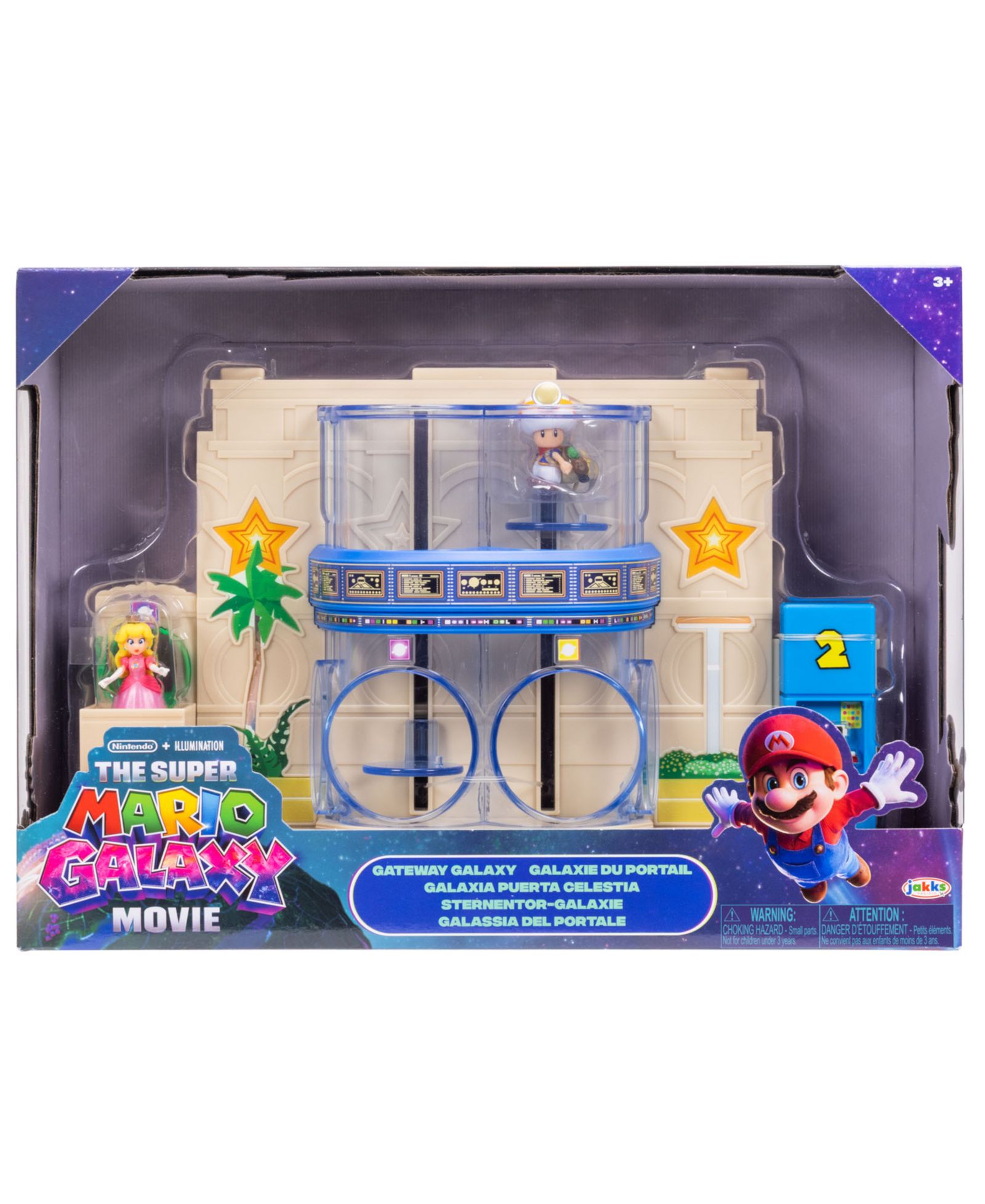 Набор фигурок SUPER MARIO Movie Gateway Galaxy Diorama Action Figure