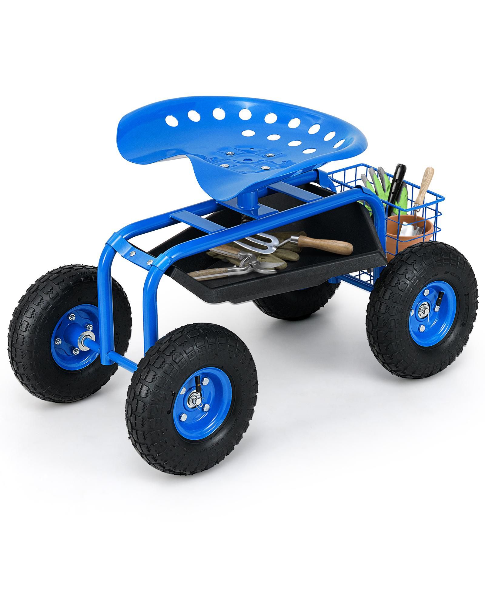 SUGIFT Garden Cart с Heavy Duty Tool Tray