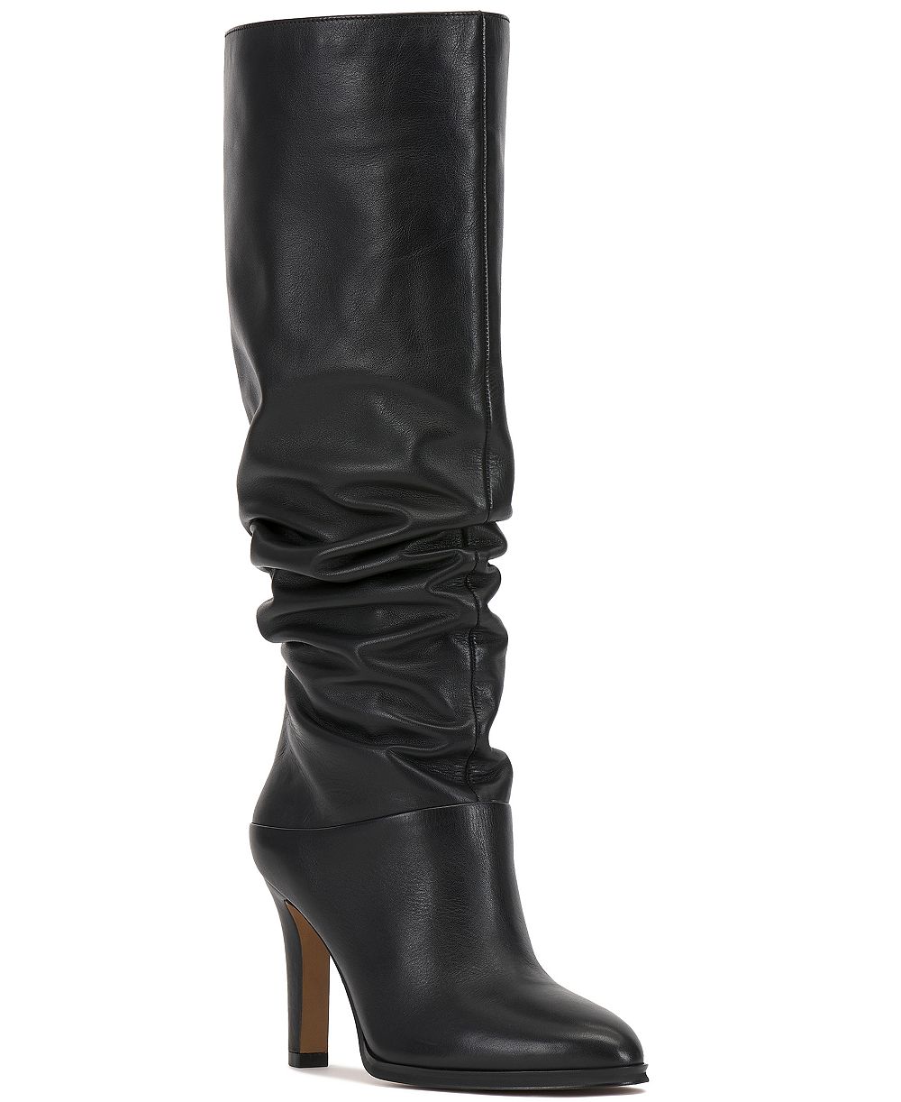 Vince Camuto Women's Sorina Slouchy Wide-Calf Knee-High Dress Boots
