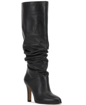 Vince Camuto Women's Sorina Slouchy Wide-Calf Knee-High Dress Boots Женские сапоги