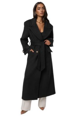 Женское пальто JLUXLABEL Empire Longline
