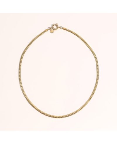 Колье Joey Baby Dainty Plated Minimalist Flat Snake Chain