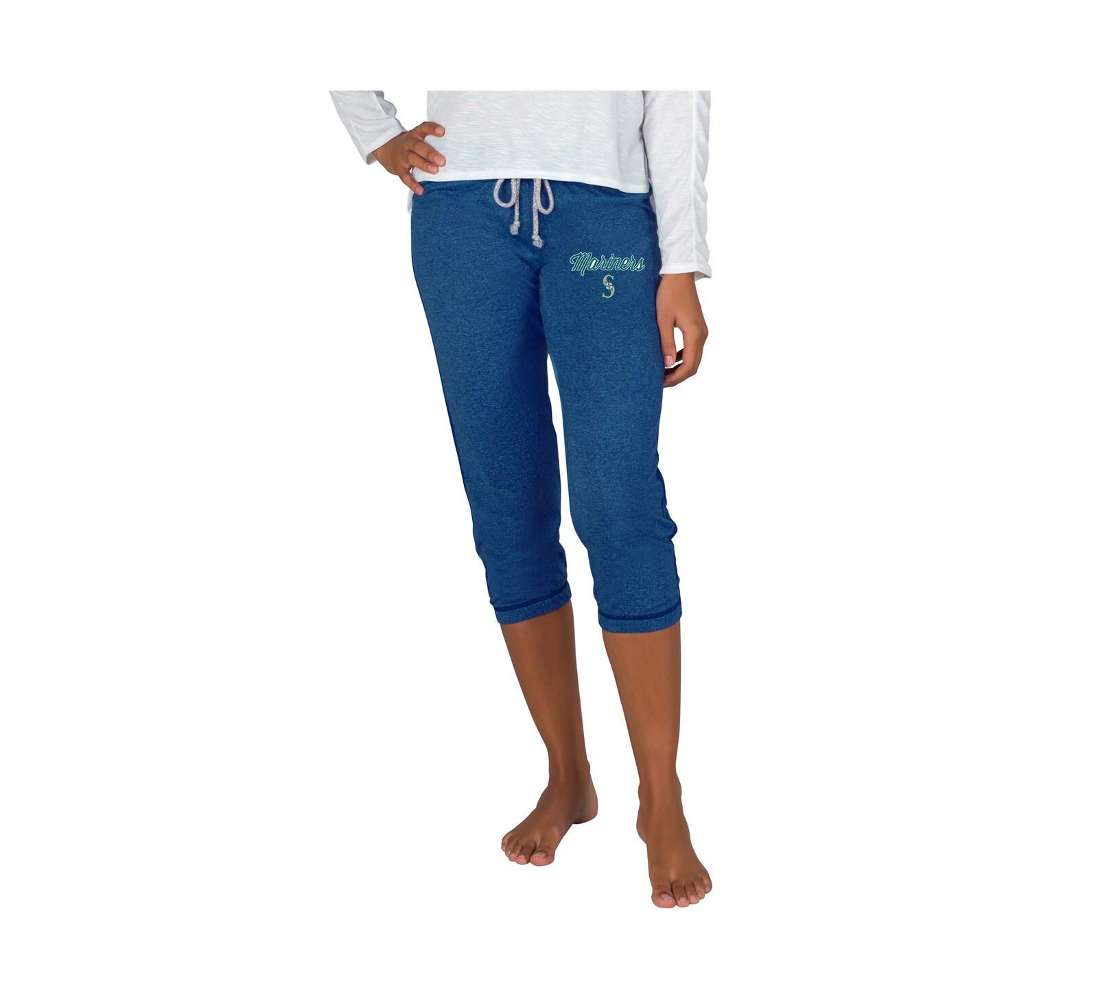 Concepts Sport Women's Navy Seattle Mariners Quest Knit Capri Pants