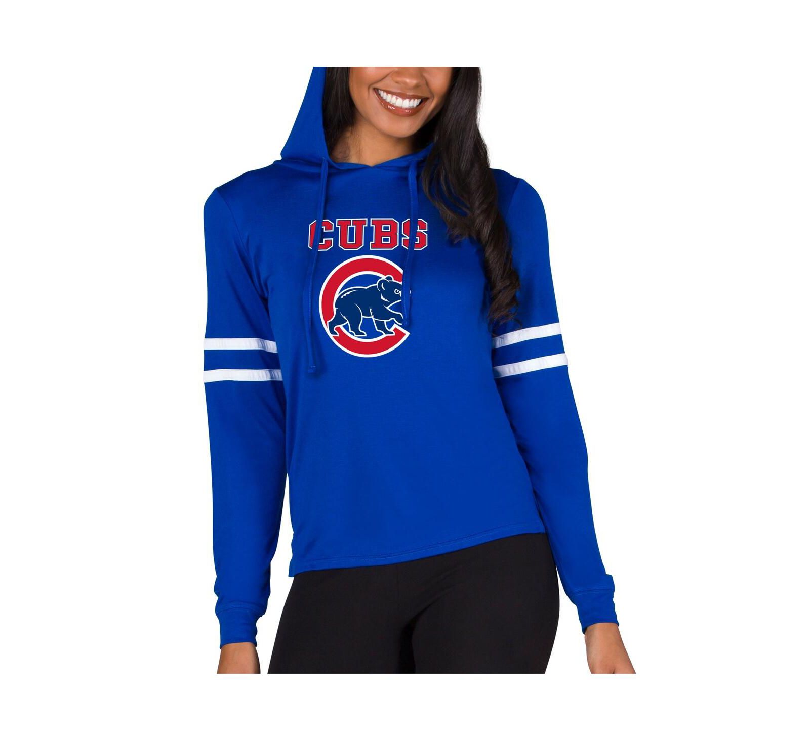 Concepts Sport Женский легкий худи Chicago Cubs Marathon Royal
