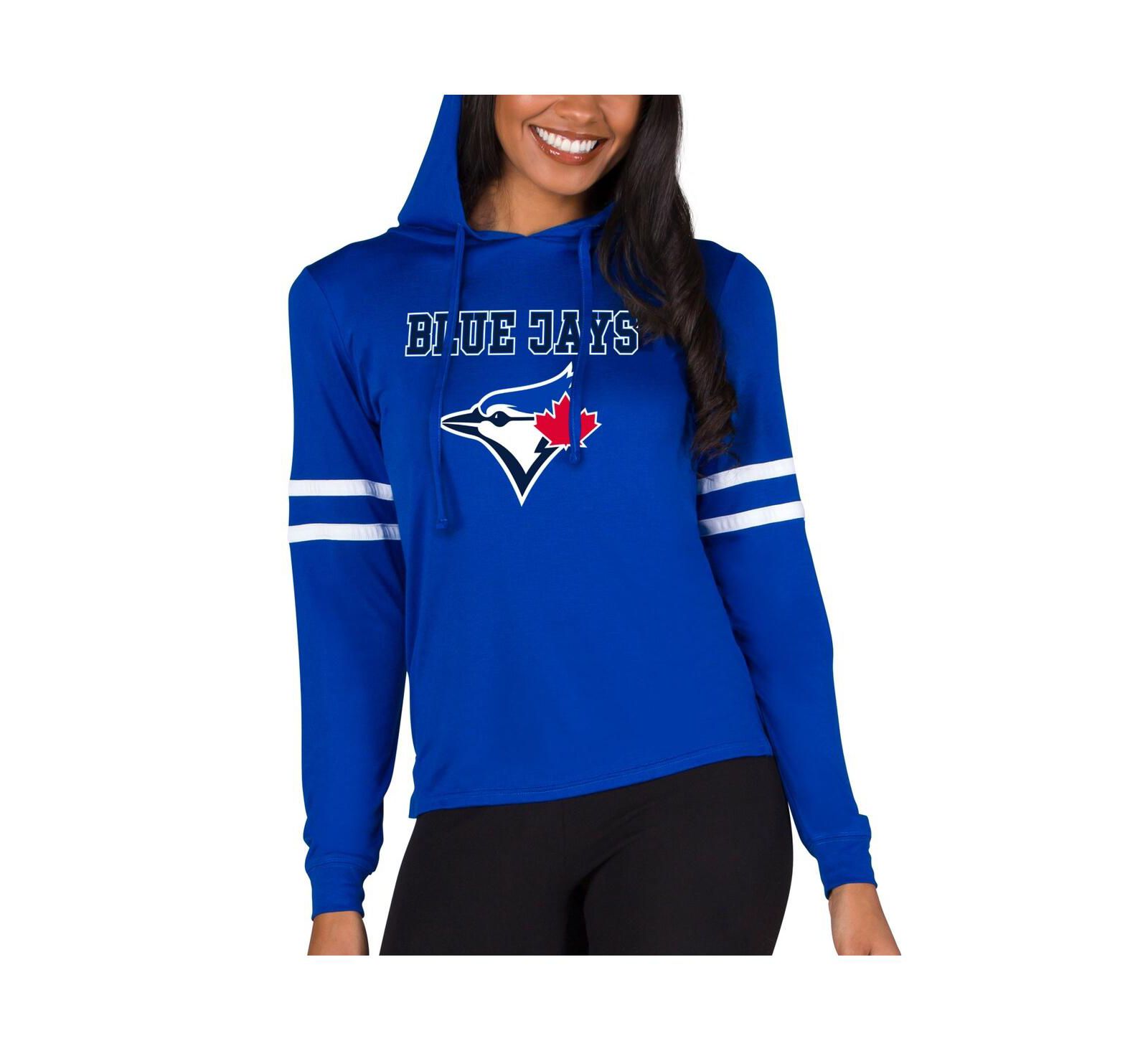 Concepts Sport Женский легкий худи для марафона Royal Toronto Blue Jays