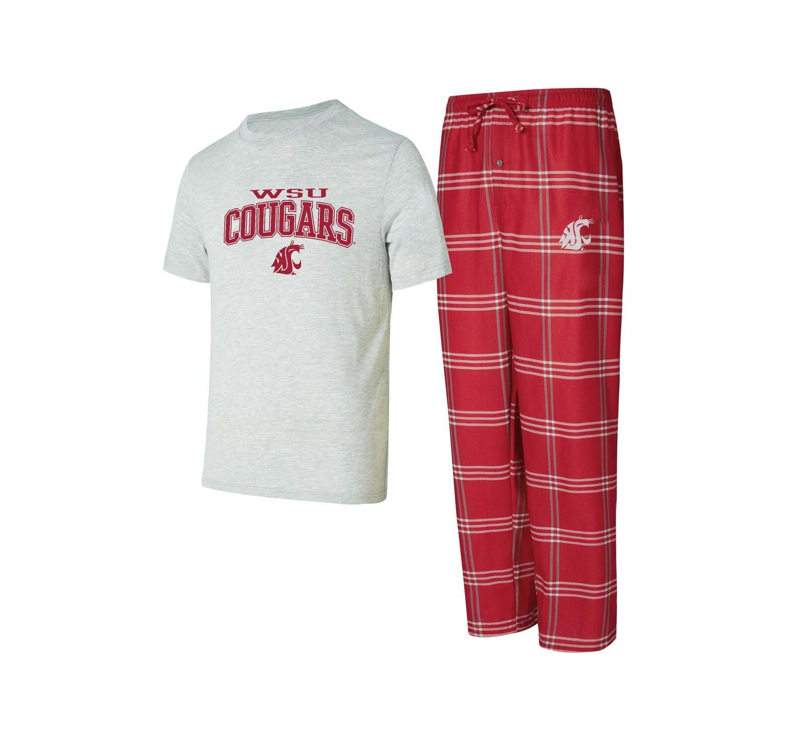 Concepts Sport Мужской комплект для сна Washington State Cougars