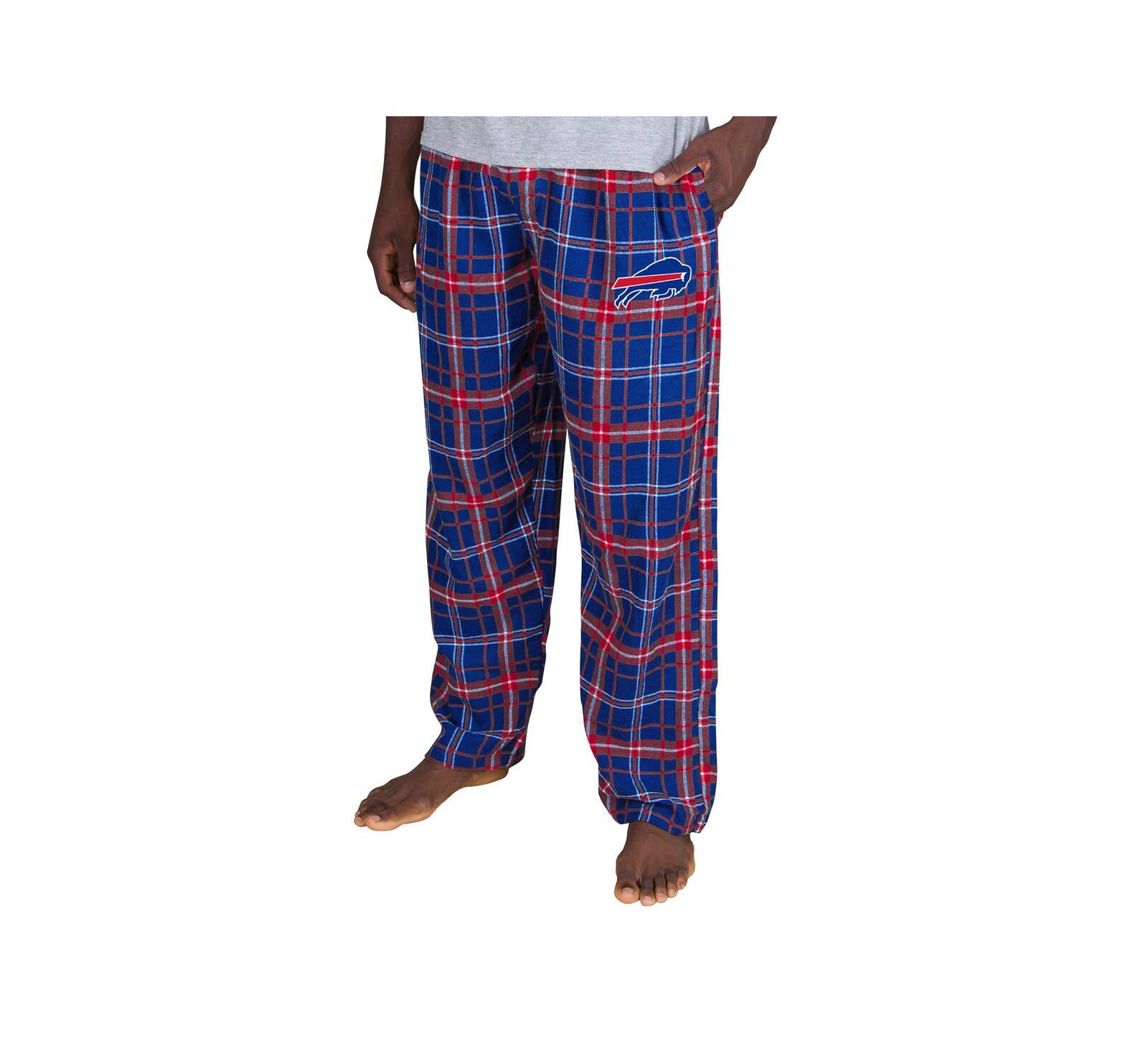 Concepts Sport Men's  Royal Buffalo Bills Ultimate Plaid Flannel Pants