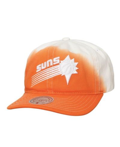 Mitchell & Ness Мужская кепка Phoenix Suns Dip Dye Pro Crown Adjustable Orange/White