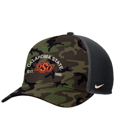 Мужская кепка Nike Oklahoma State Cowboys 2025 Military Appreciation Rise, камуфляж