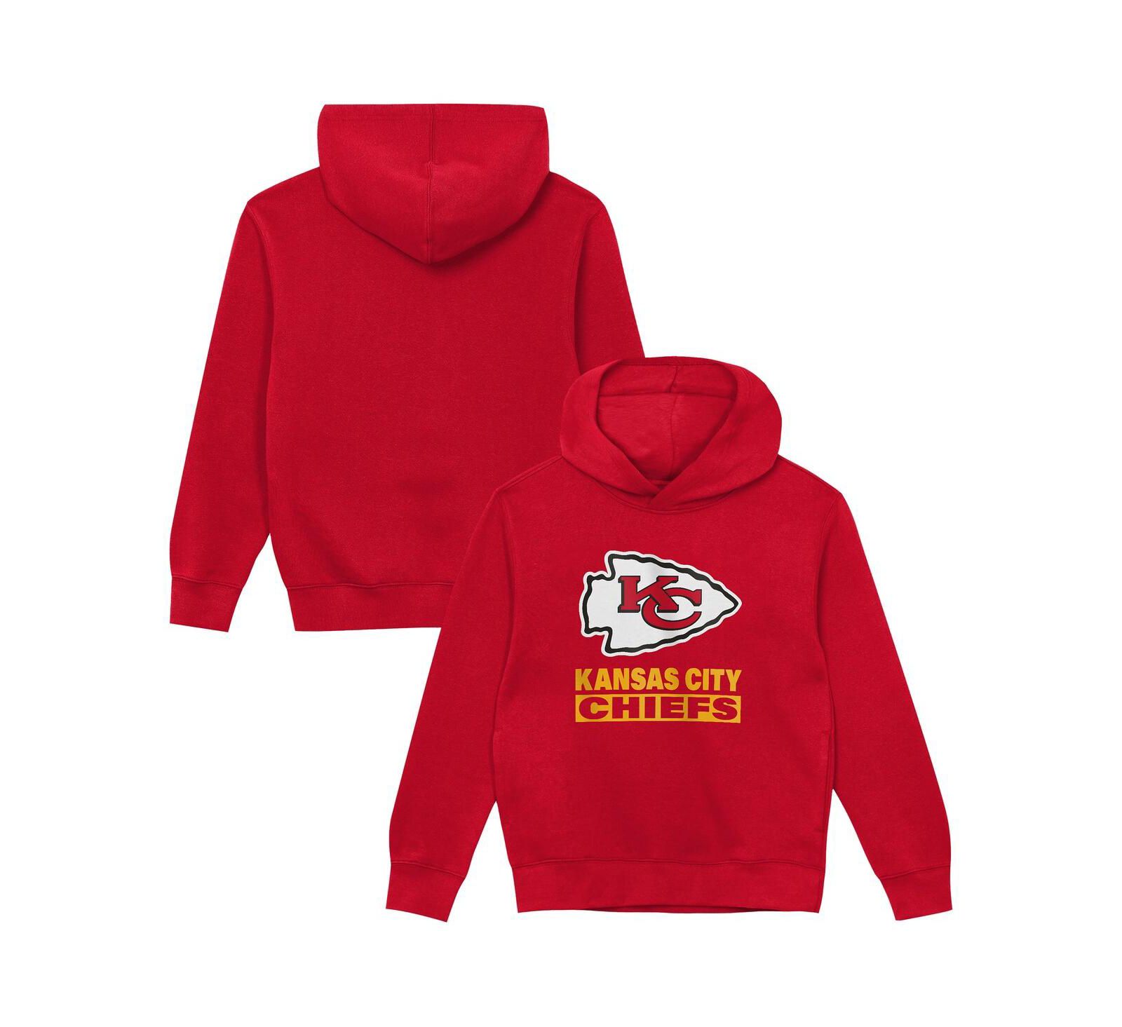 Детское худи Outerstuff Red Kansas City Chiefs Back to Basics