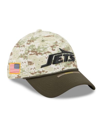 New Era Men's Camo New York Jets 2025 Salute to Service 39THIRTY Flex Hat