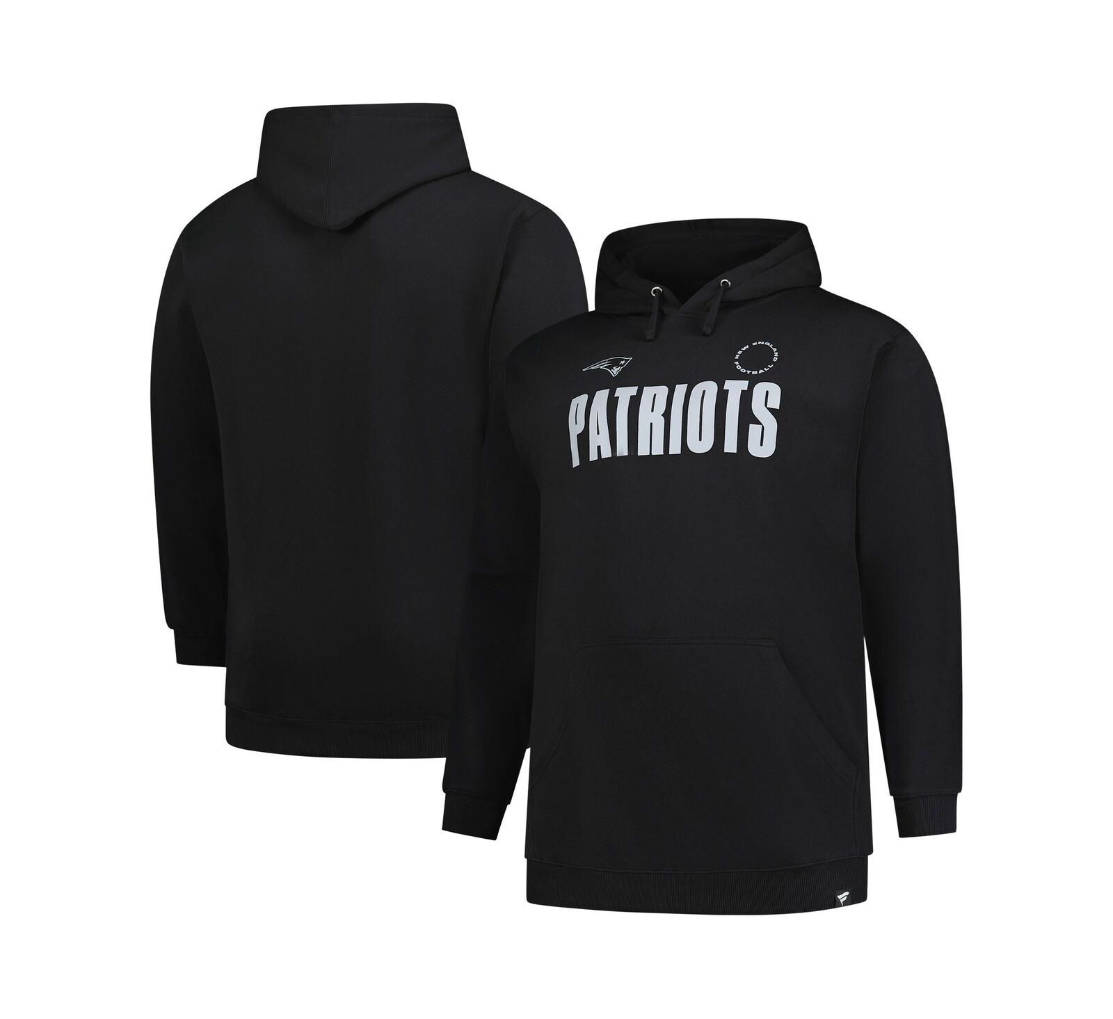 Мужское худи Fanatics Black New England Patriots Big & Tall Chip Shot