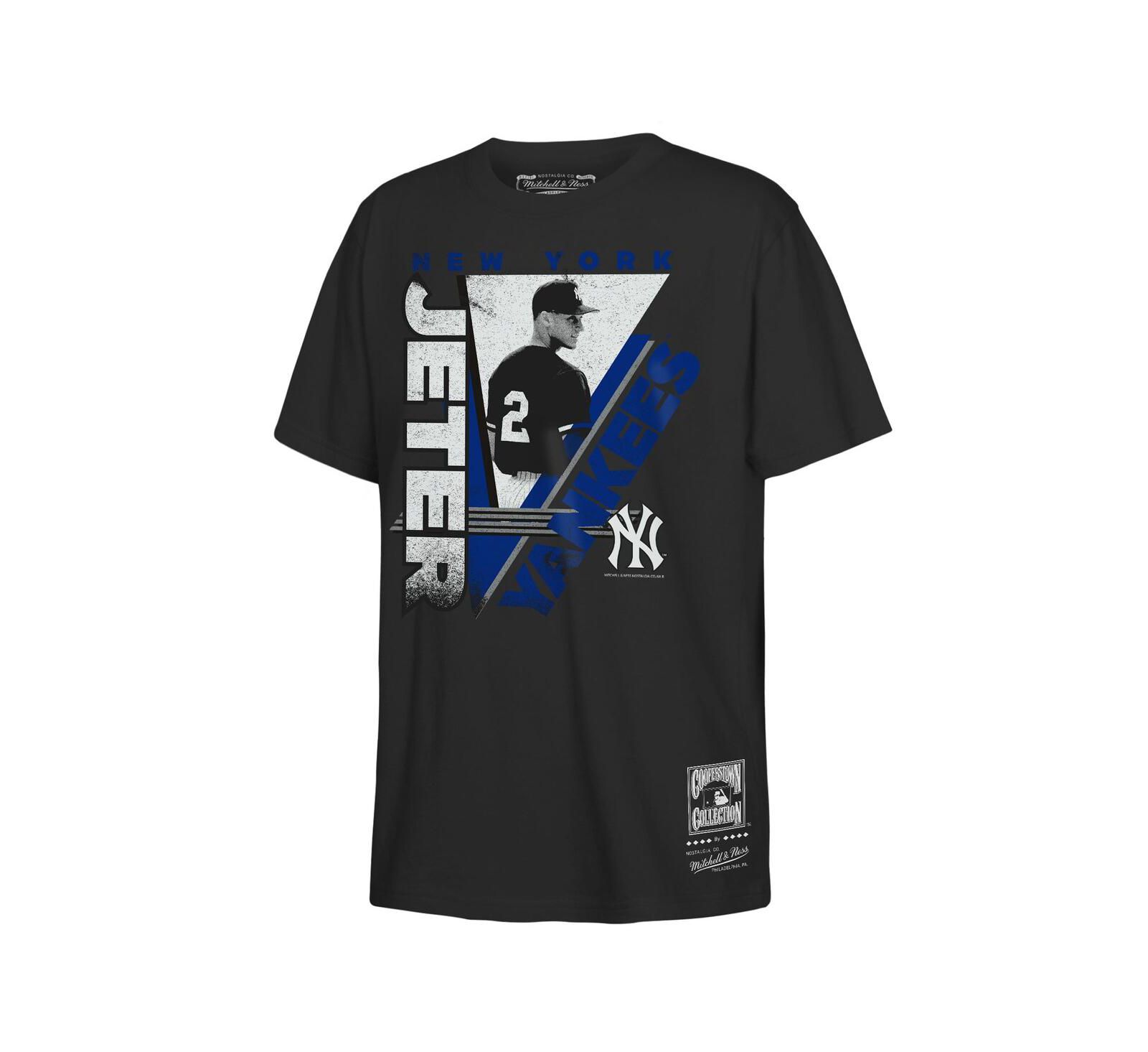 Детская футболка Mitchell & Ness Derek Jeter Black New York Yankees In the Zone Graphic