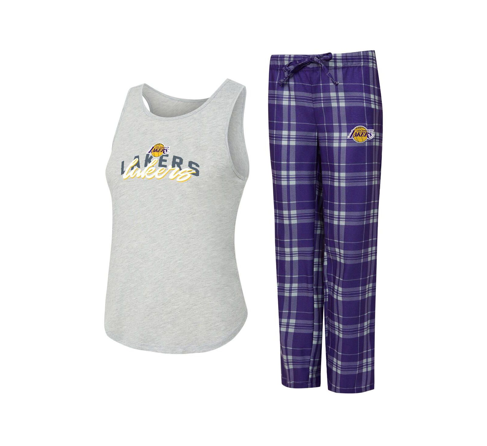 Concepts Sport Женский комплект из 2-х предметов: топ и брюки Los Angeles Lakers