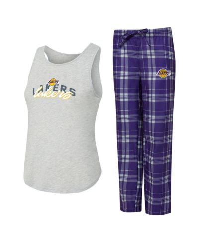 Concepts Sport Женский комплект из 2-х предметов: топ и брюки Los Angeles Lakers