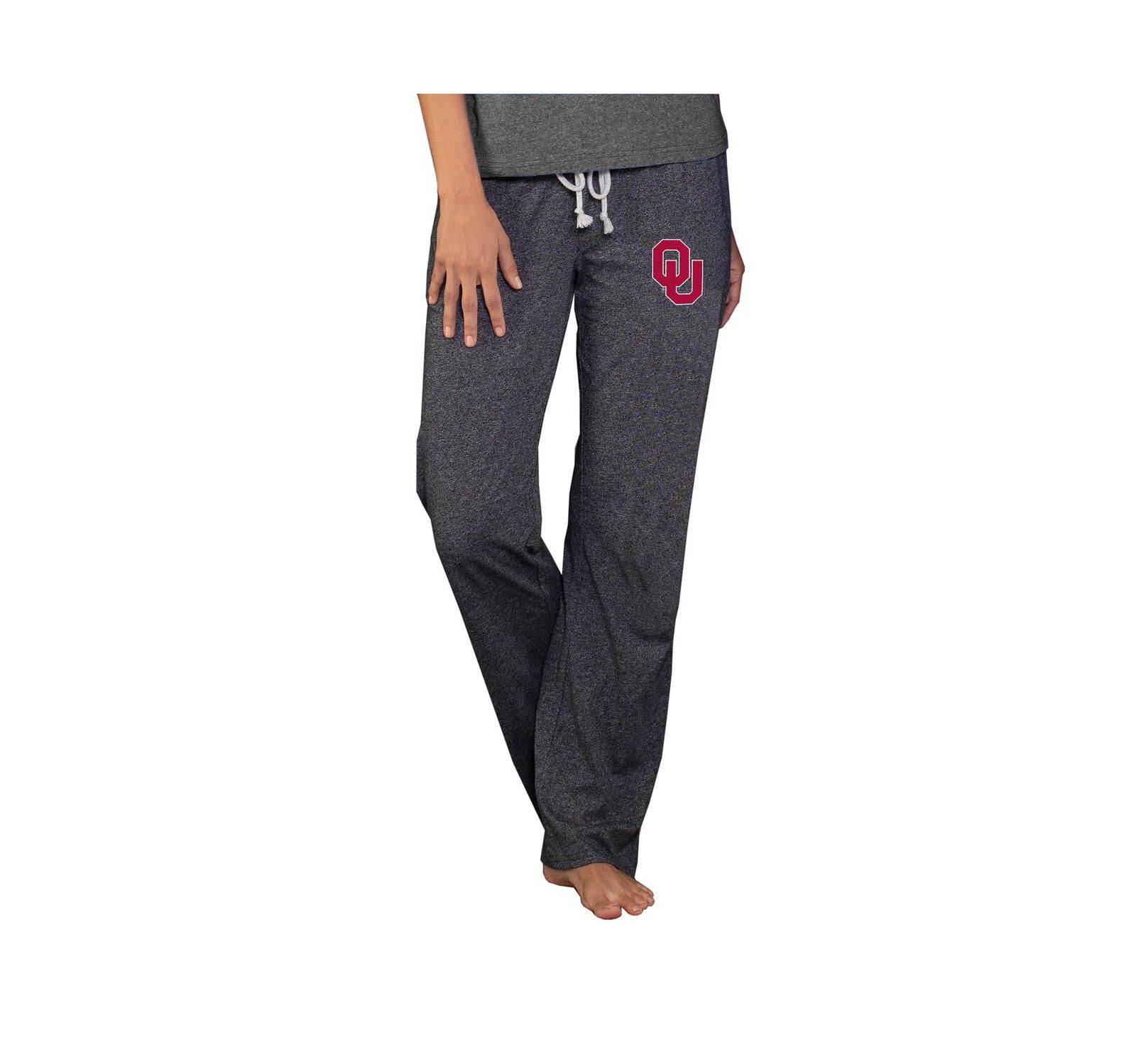 Concepts Sport Women's Charcoal Oklahoma Sooners Quest Knit Lightweight Pants