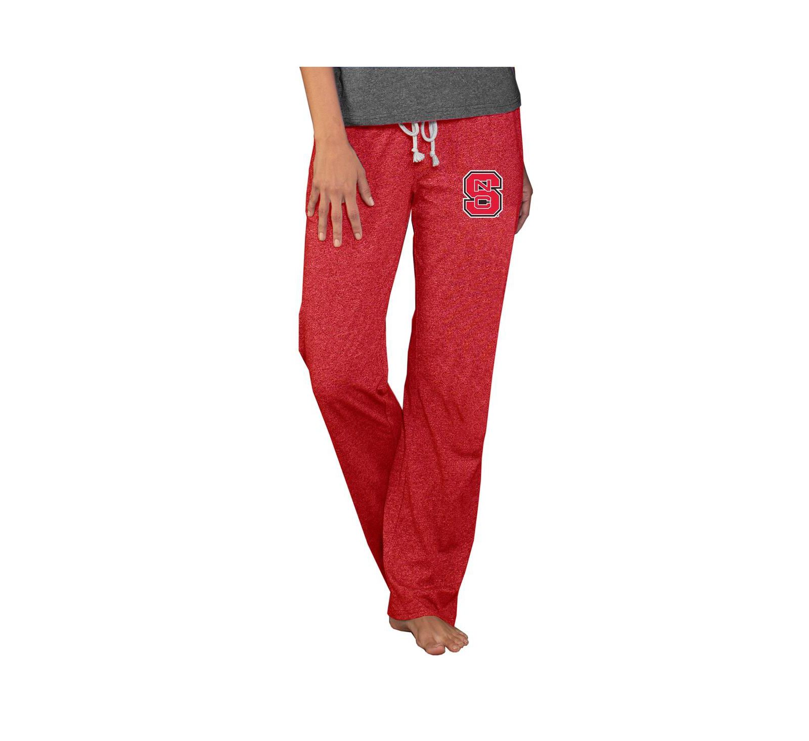 Женские легкие брюки Concepts Sport NC State Wolfpack Quest Knit, красные