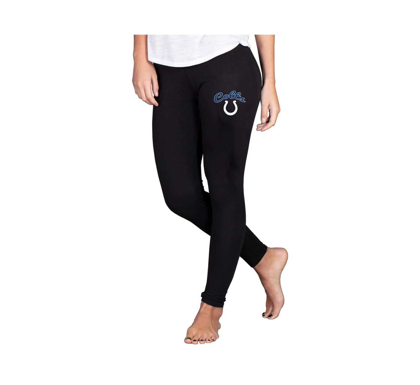 Concepts Sport Women's Black Indianapolis Colts Lightweight Fraction Lounge Leggings