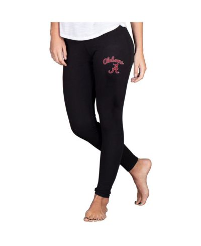 Concepts Sport Женские леггинсы Alabama Crimson Tide Fraction Essential, черные