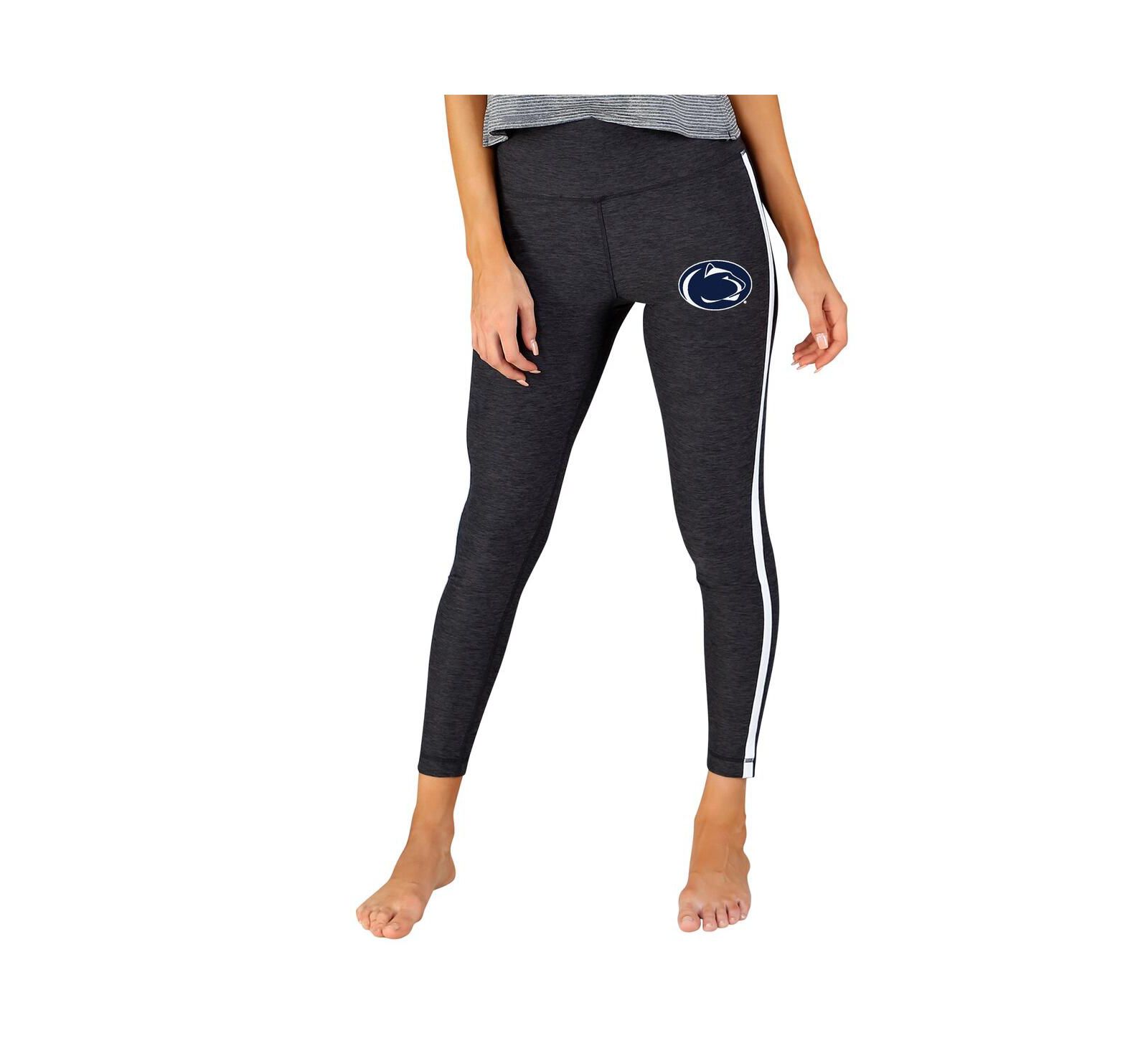 Женские трикотажные леггинсы Concepts Sport Charcoal/White Penn State Nittany Lions