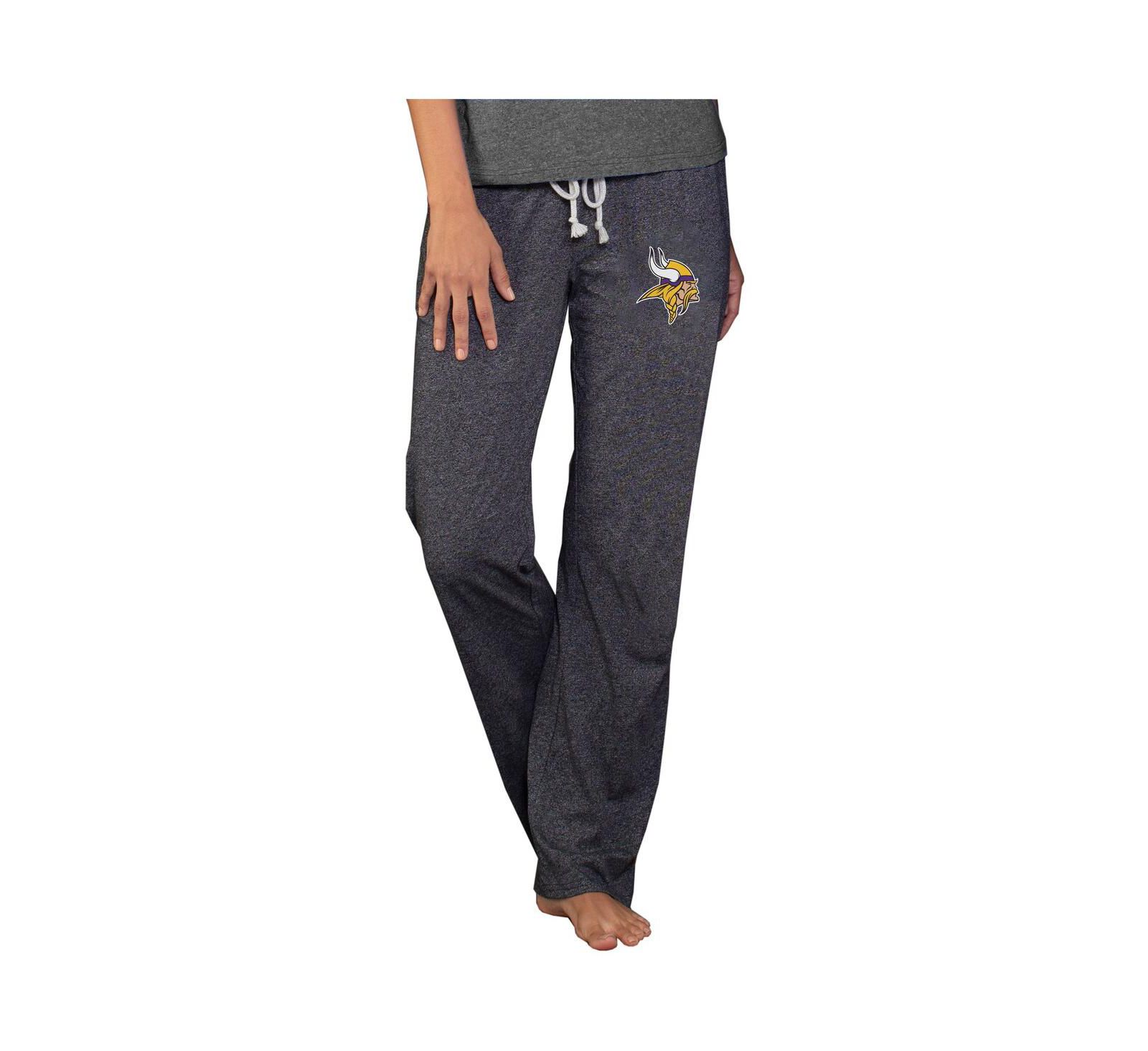 Concepts Sport Женские легкие брюки для отдыха Minnesota Vikings Quest Knit, цвет Charcoal