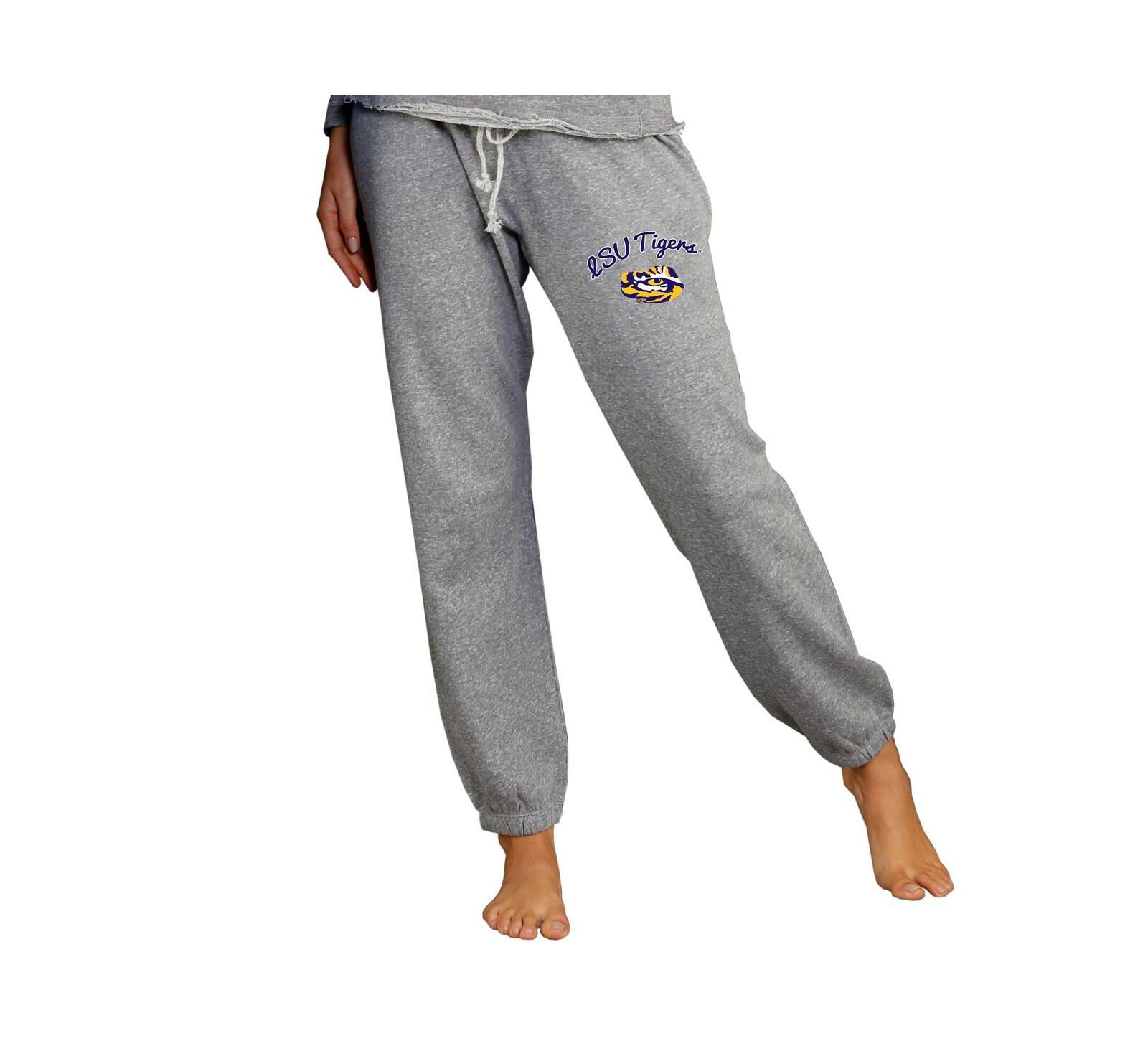 Concepts Sport Women's Gray LSU Tigers Mainstream Knit Jogger Pants