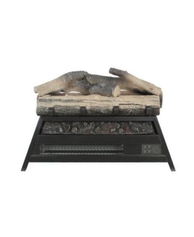 Flynama 23 inch Electric Fireplace  3D Log set insert, Infrared Fireplace Heater for Indoor