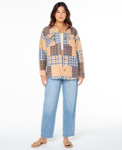 Женская куртка Roxy Overlander Plaid Long-Sleeve