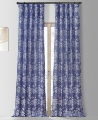Шторы Half Price Drapes Sequoia Floral Faux Silk Jacquard Blackout