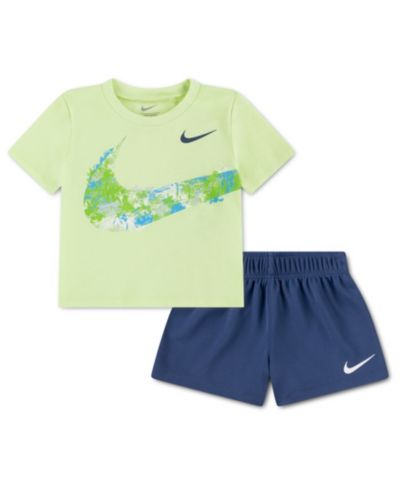 Nike Baby Boys' Short-Sleeve T-Shirt and Shorts, 2-Piece Set