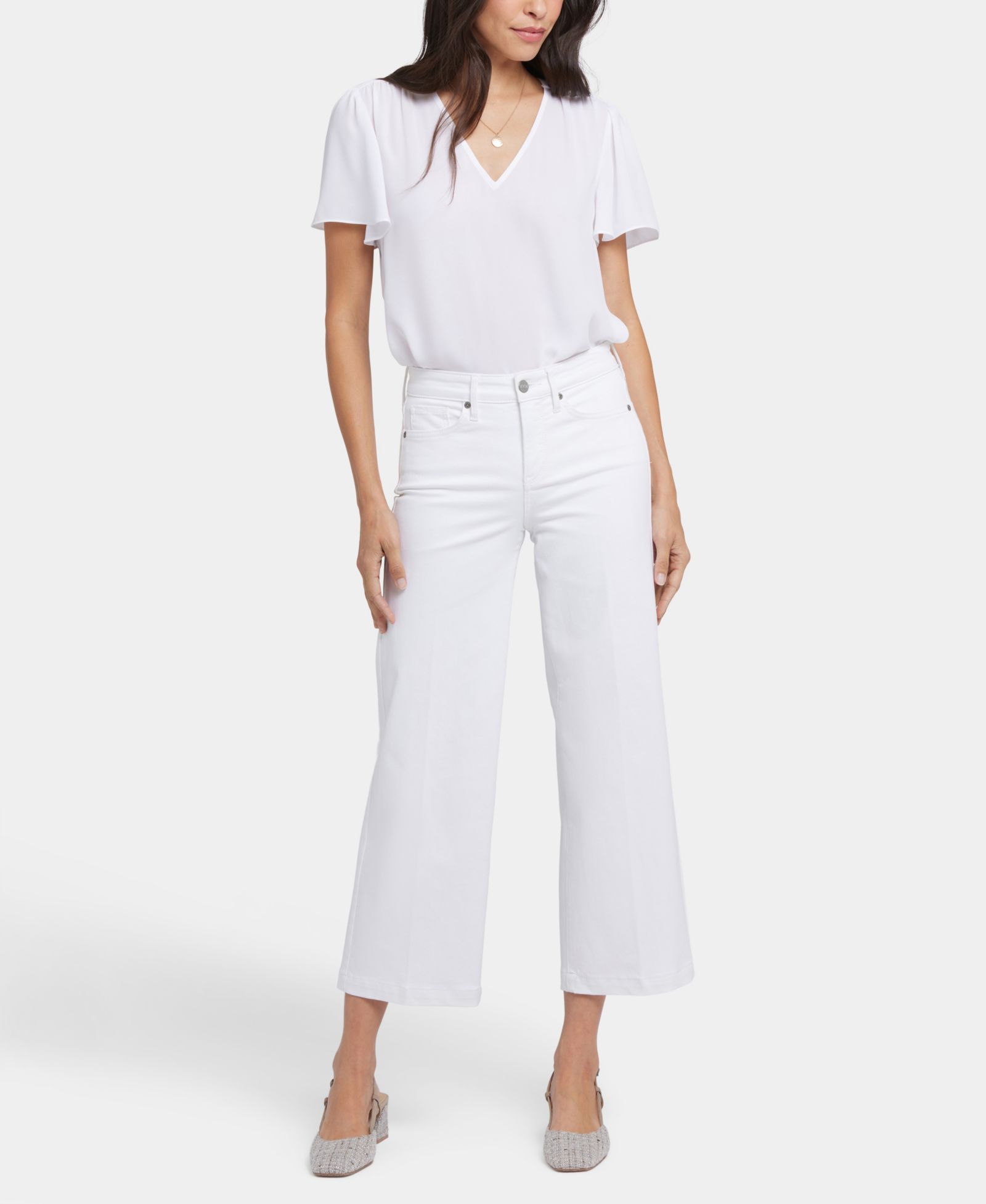 NYDJ Женские джинсы NYDJ Teresa Wide Leg Ankle