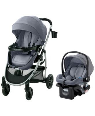 Graco Baby Boys' and Baby Girls' Modes Pramette 3-in-1 Travel System